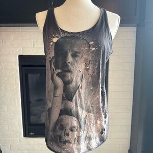 Alexander McQueen Skull Art Tank Top S